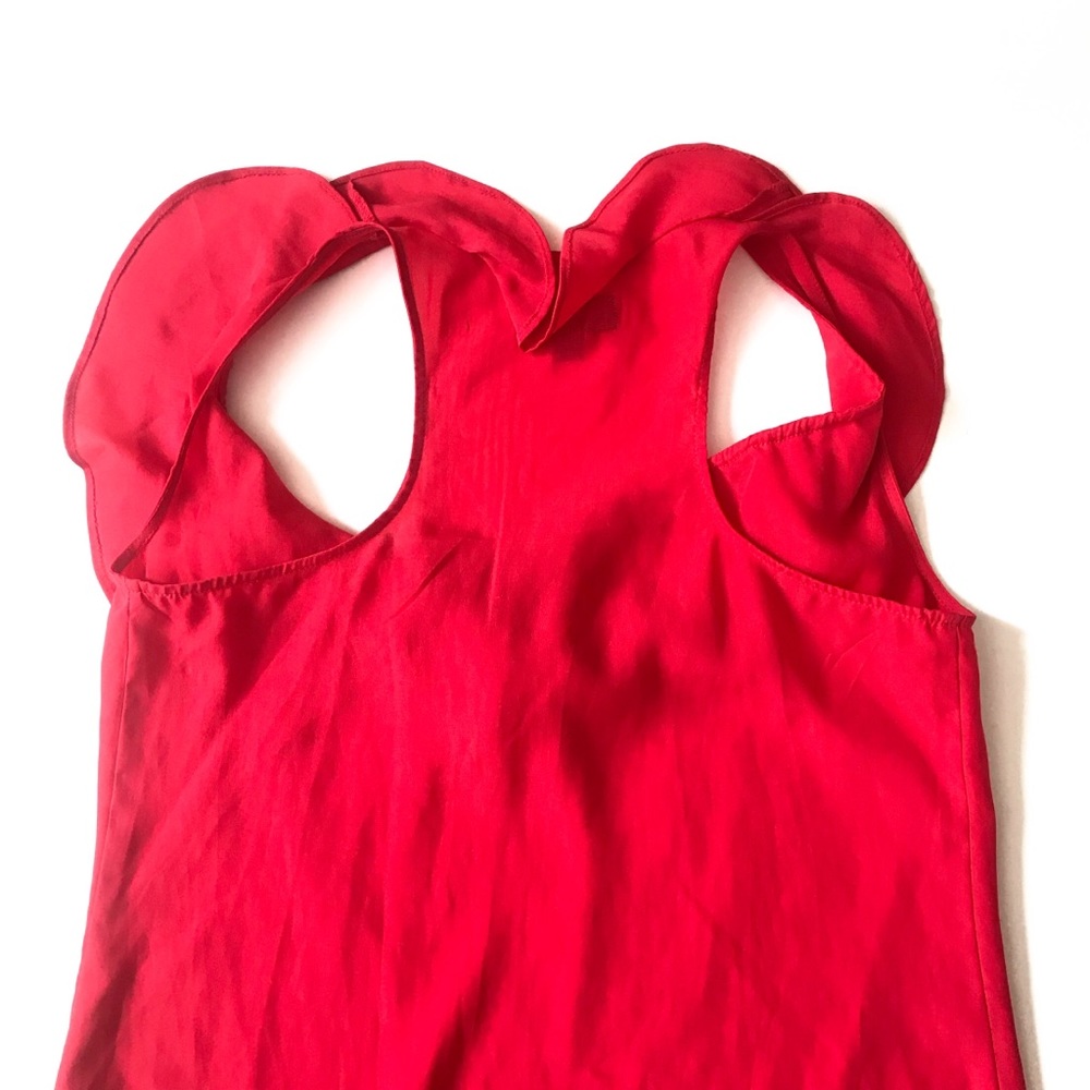 Flouncy Red Racerback Tank - Picture 2 of 4
